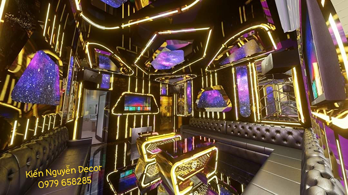 Phòng karaoke chất liệu PCCC vip